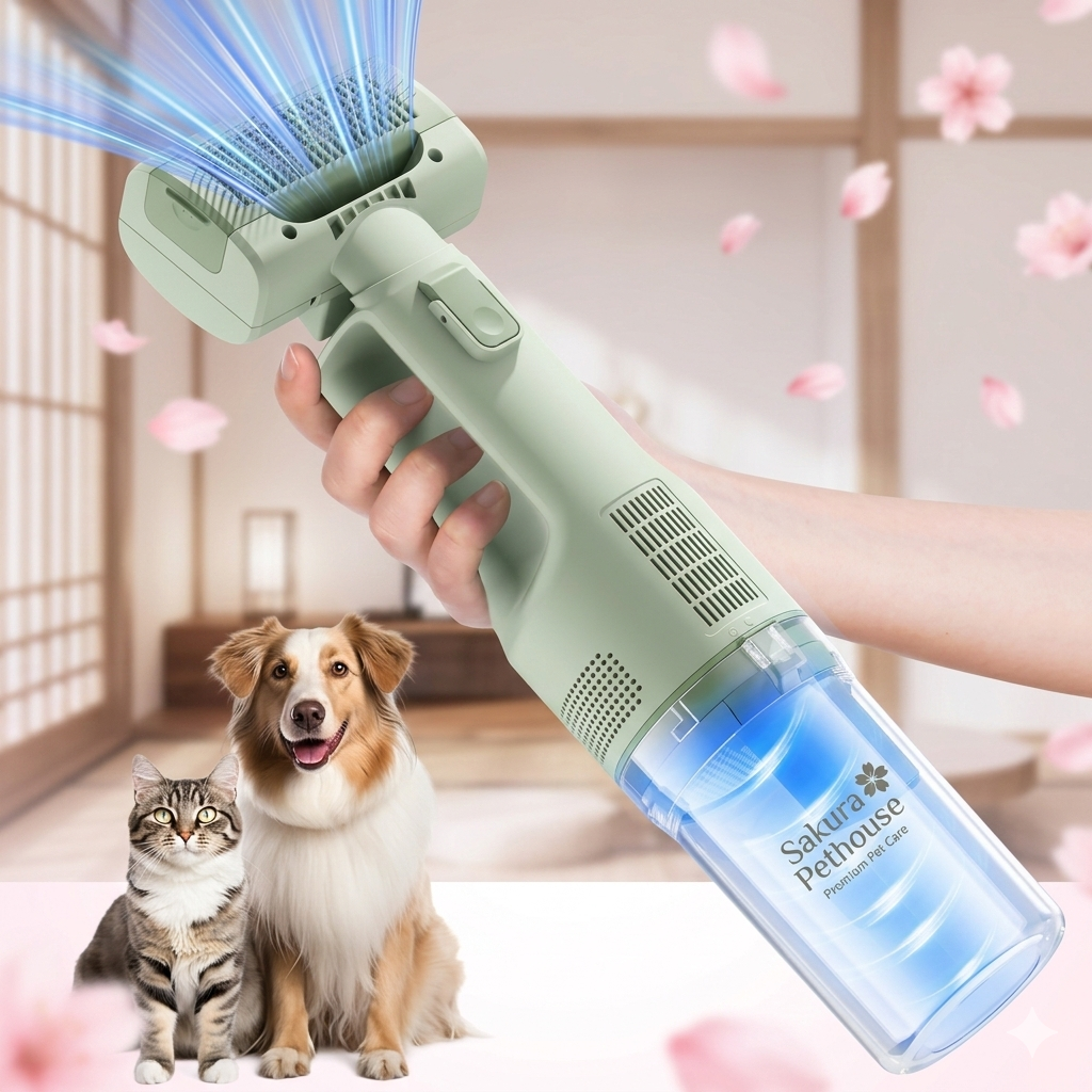 Portable Pet Grooming Vacuum