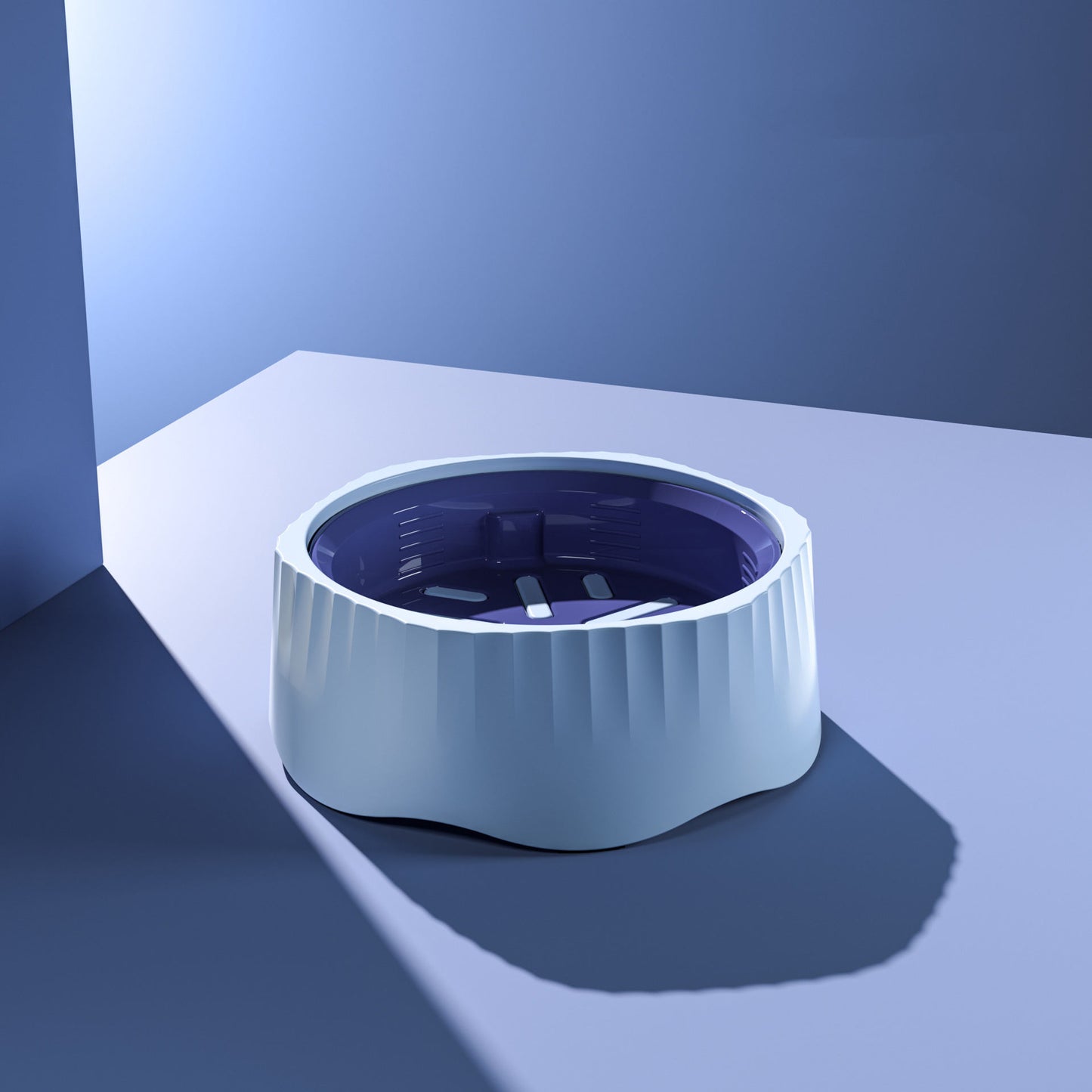 2 in 1 Slow Feeder Dog Bowl