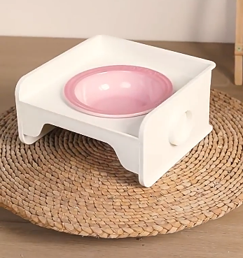 Raised Ceramic Pet Bowl