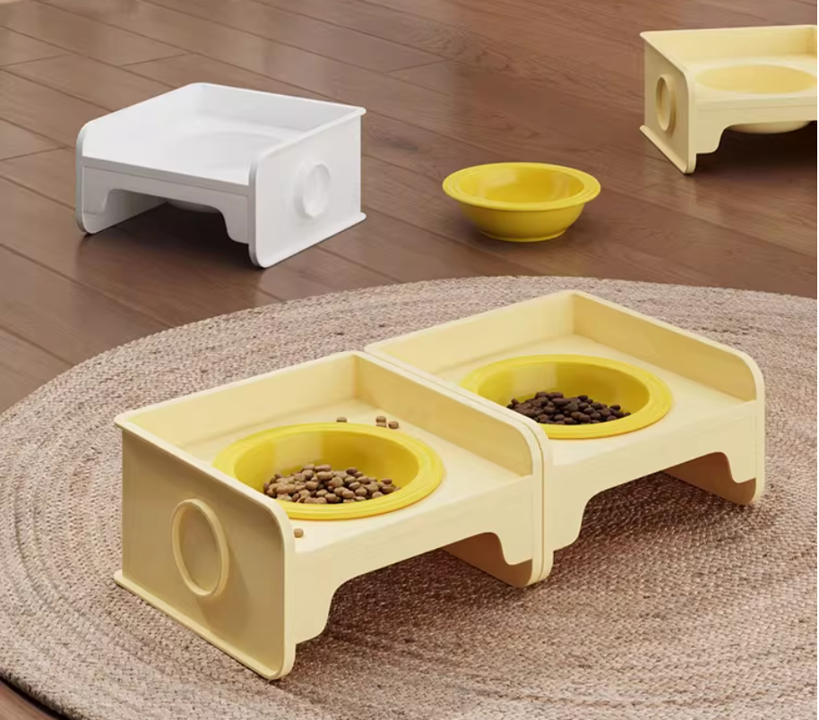Raised Ceramic Pet Bowl