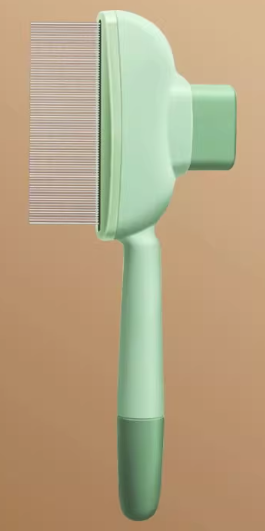 One Button Self-Cleaning Pet Massage Comb